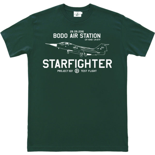 starfighter 637 grønn t-shirt