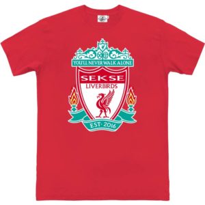 sekse red t-shirt