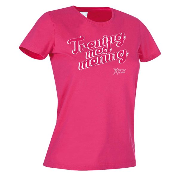 trening med mening pink