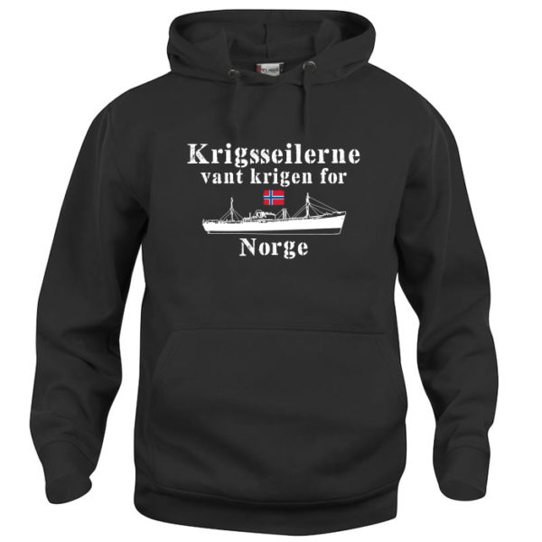 krigsseilerne sort hoodie